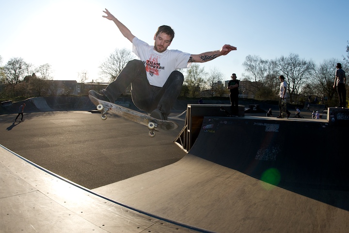 ollie oop skateboard