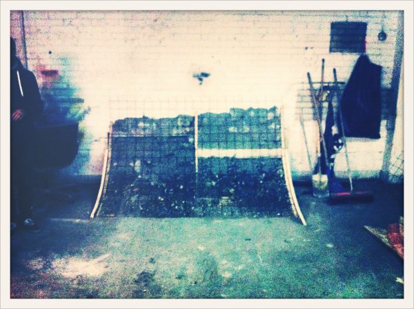 Rebars in the wallride. We had luck, and found the rebars onsite.