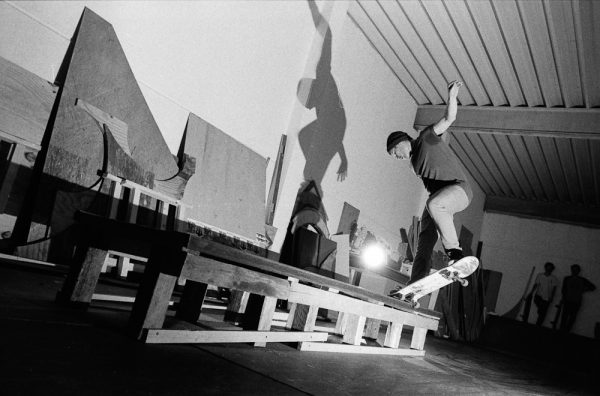 Lu going all the way. FS Crooked.