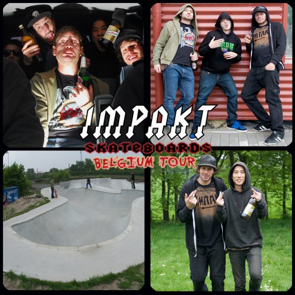 Impakt Skateboards Tour of Belgium