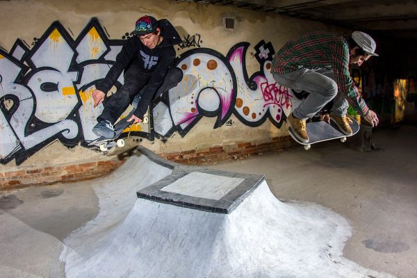 Matyas Volek and Ondra Filipek.