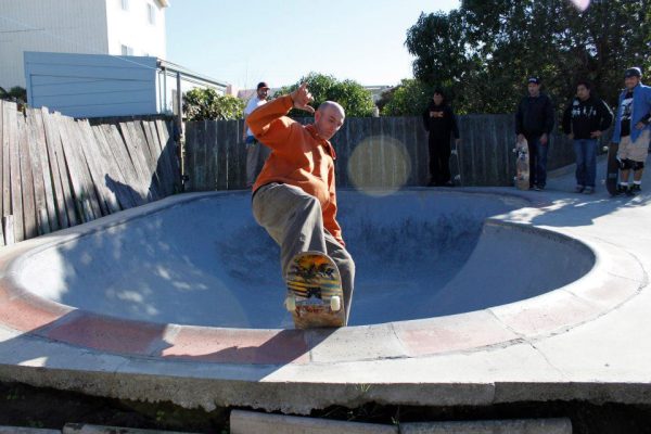 Aaron Hazlewood. Rock to fakie.