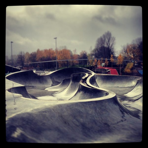IGS skatepark Hamburg, built by Minus Ramps & Pools, not finished at that point. Photo: Philipp Fischer  http://www.minus-ramps.com/news/Erinnerung_an_IGS_Skatepark.html