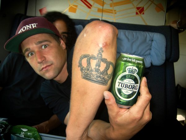 Tuborg tattoo. Jordan Hoffart.