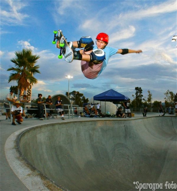 Kalani David, stalefish, Lake Cunningham skate park San Jose