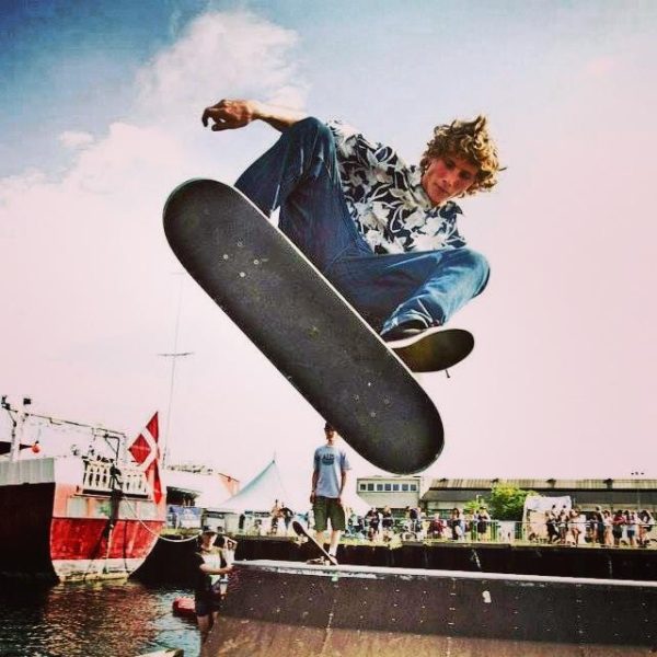 Dannie Carlsen. Kickflip to fakie. Photo: Peter Witt / Distortion