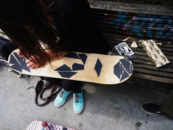 Griptape workshop.  Photo: Pauline Miller