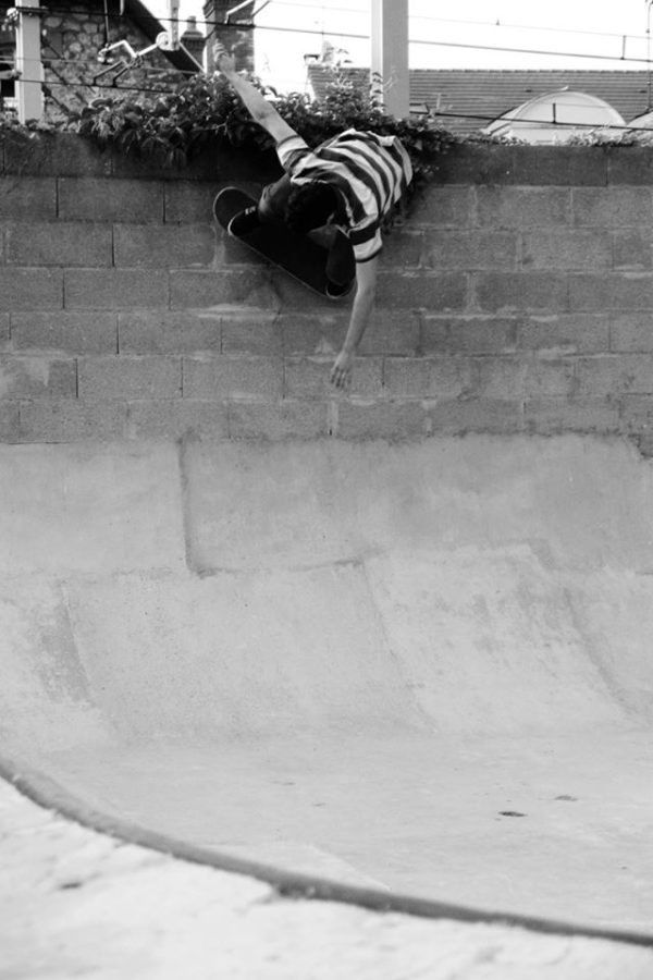 Antoine. Wallride.  Photo: Bernard Jallet