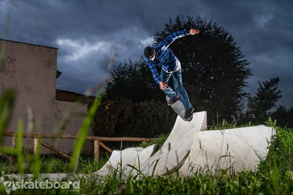 David Del Gaudio. Backside noespick.  Photo: Federico Romanello.