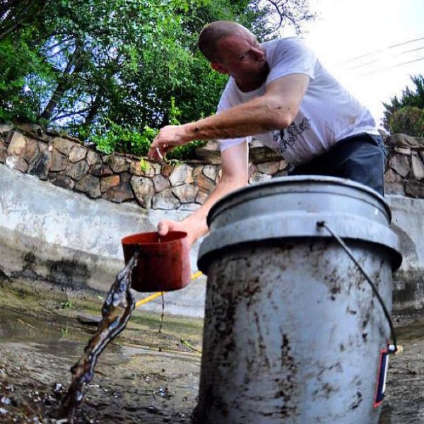 Dave Allen originally from England, getting down and dirty in the South.