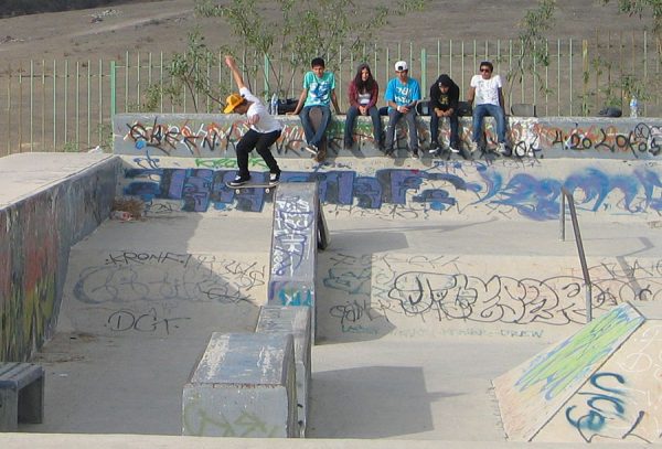 Roberto Alemañ. Backside tailslide.