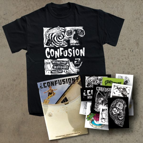 free confusion magazine sticker pack