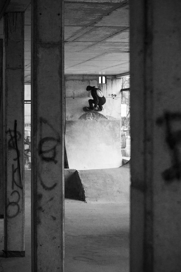 Michał Juraś. FS wallride.  Photo: Piotr Kiełb