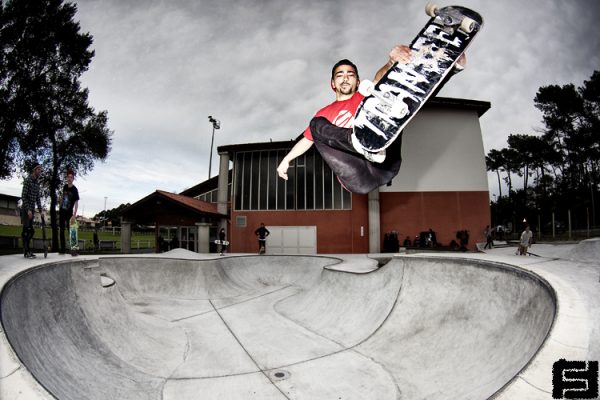 Melvin Abdou Salam. FS tailbone.  CapBreton.  Photo: Fred Ferand.