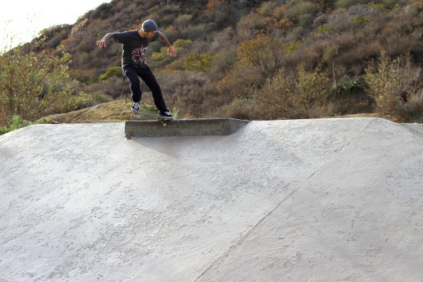 Kasper Tobias. Krooked grind. Photo: Luis Montoya