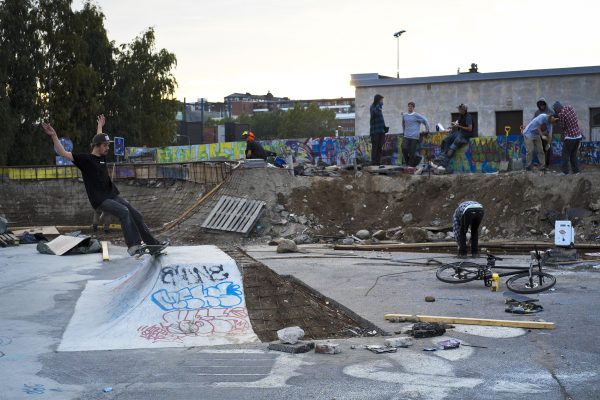 Aaro Lybeck. 5-0 while the crew are resting.  Photo: Samu Karvonen 