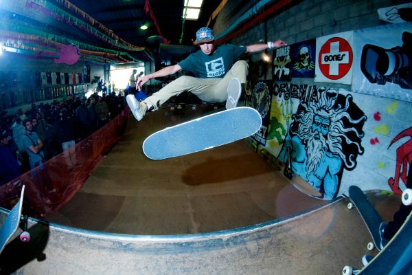 Danny Leon. Frontside kickflip for the win.