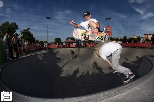 Andrea Casasanta,  double, over bs tailslide