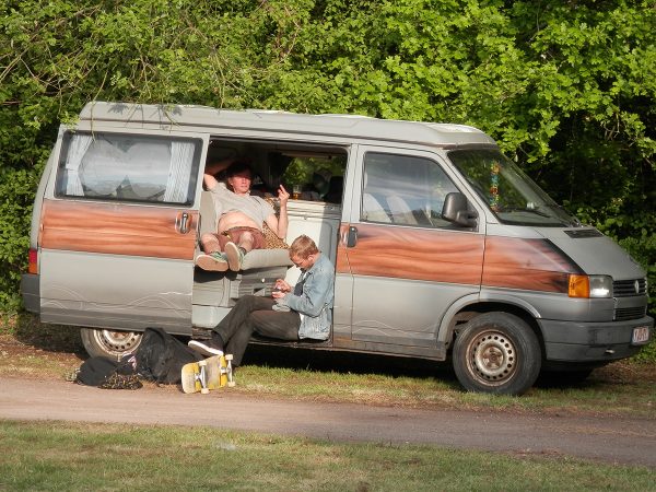 Grinding in the bowl..... - or in the van