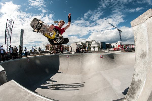 Sky Siljeg. Frontside air to disaster. Photo: Nicola Debernardi