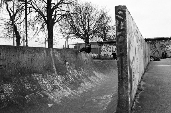 Richard West. Frontside slash grind. 