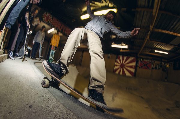 Gareth Drake. Frontside grind.  