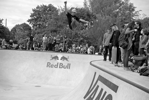 Danny Leon. Blasting the hip probably higher than anyone else has, yet. And he was kind of just cruising....  Photo: J. Hay 