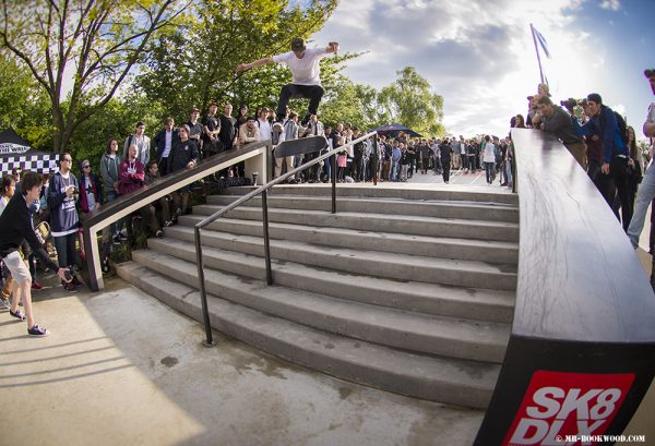 Marcel Weber (360 Flip Lipslide).  Photo: Mr. Bookwood