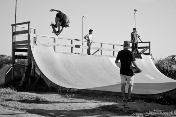 Miguel, Tail Grab to Fakie.