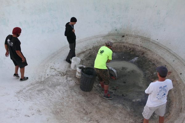 Come clean...I mean skate the pool.