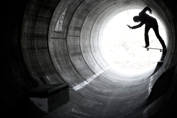 Backside tailslide. Photo: Loïc Benoit