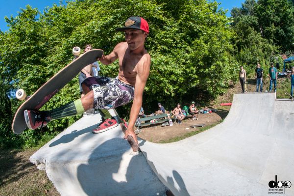 Mikel Muguerza. Layback footplant to fakie. 