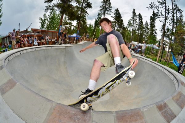 Tailgrab nosegrind. Fairplay, Colorardo.