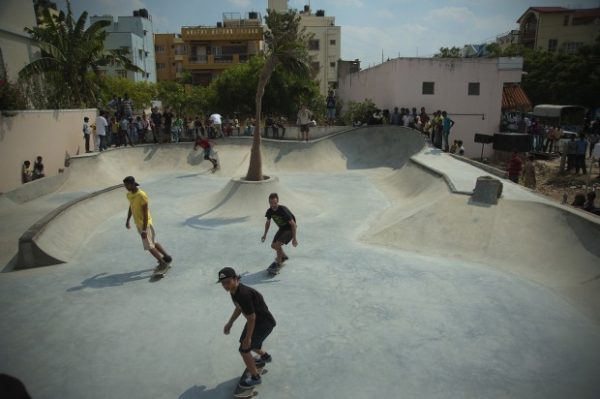  Since completion of Make Life Skate Life's Holystoked skatepark project in 2013, local skateboarders have completed over a dozen skatepark projects around India. 