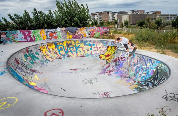 Still don't know where I am.... these concrete graffitied bowls in abandoned post industrial zones all look the same...