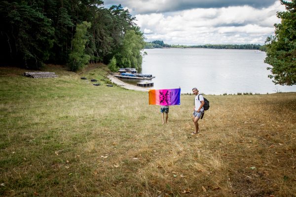 French island camping in a place where they should have filmed Lost.