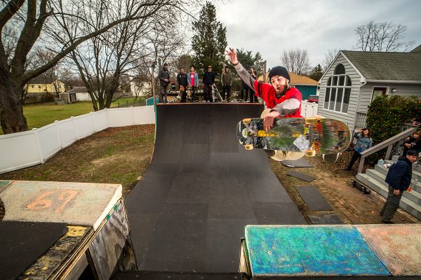 Low to high channel transfer. Photo: Chris Spiegel