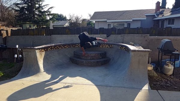 Over the stairs. Photo: Harley Minford