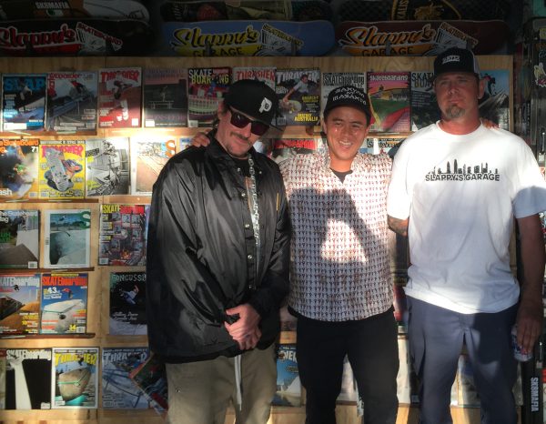 Slappys Garage in San Diego with Smolik, Willy Santos and Jason Carney