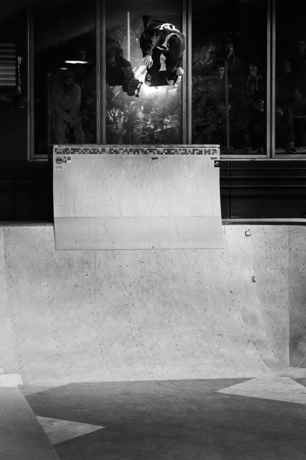 Alex Hallford. Backside air.  Photo: Alan Maag