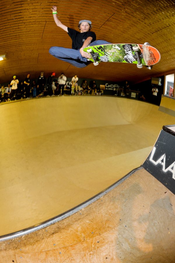 George Poole. Frontside crail air. 