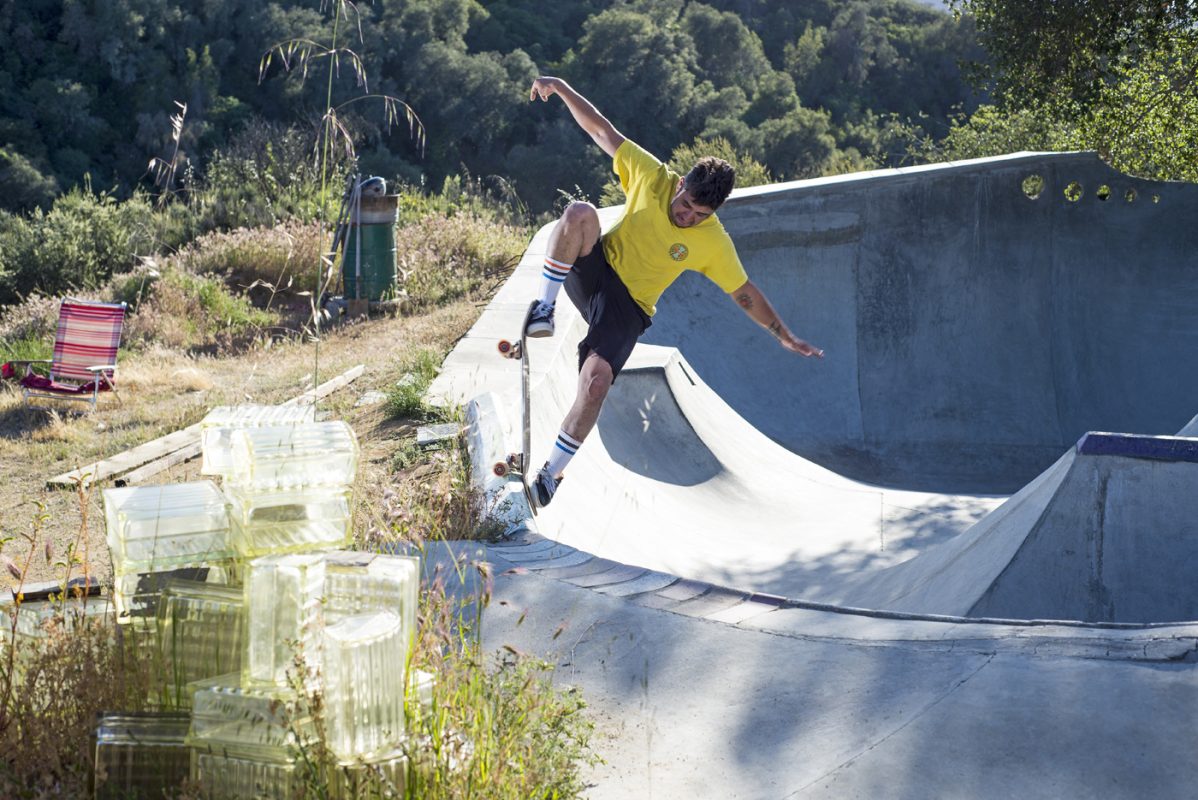 Blazing upstream and straight into the upper pocket, the Cachagua Land mastermind butchers the block with a prime nose blunt slide