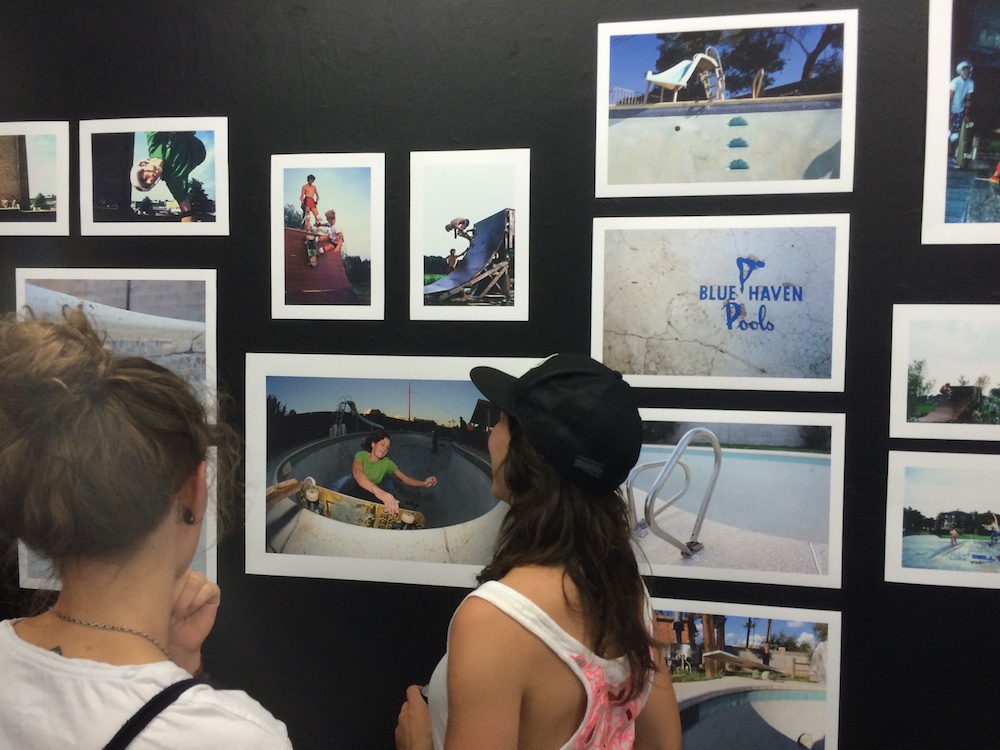 Checking out Pudi's skate photography.