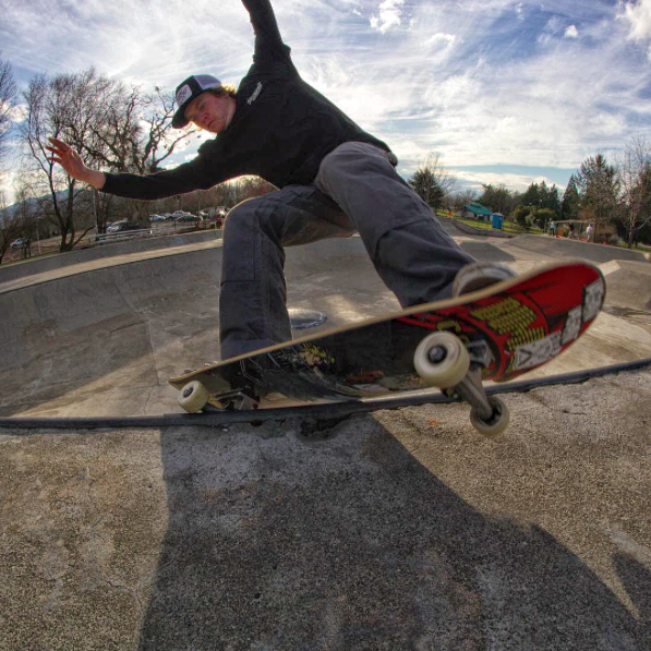 Hurricane to Fakie. Photo: Frank Shaw