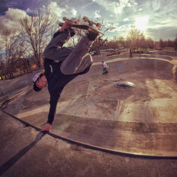 Invert to fakie. Photo: Frank Shaw