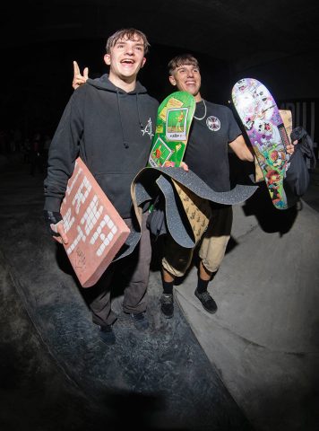 Alain y Peio Alain Kortabitarte and Peio González